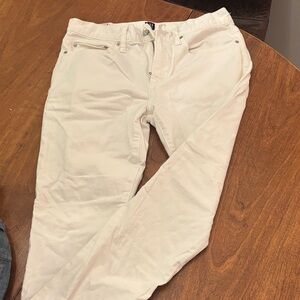 GAP White Skinny Pants